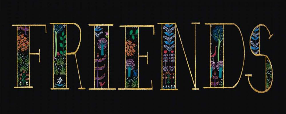 Bright Folklore Friends art print by Wild Apple Portfolio for $57.95 CAD