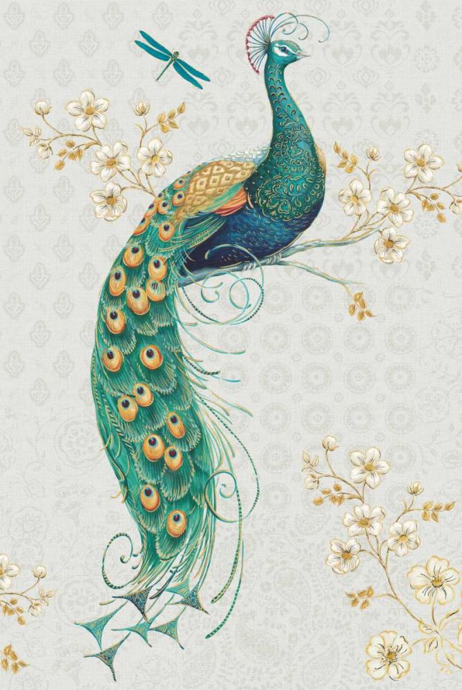 Ornate Peacock IXA art print by Daphne Brissonnet for $57.95 CAD