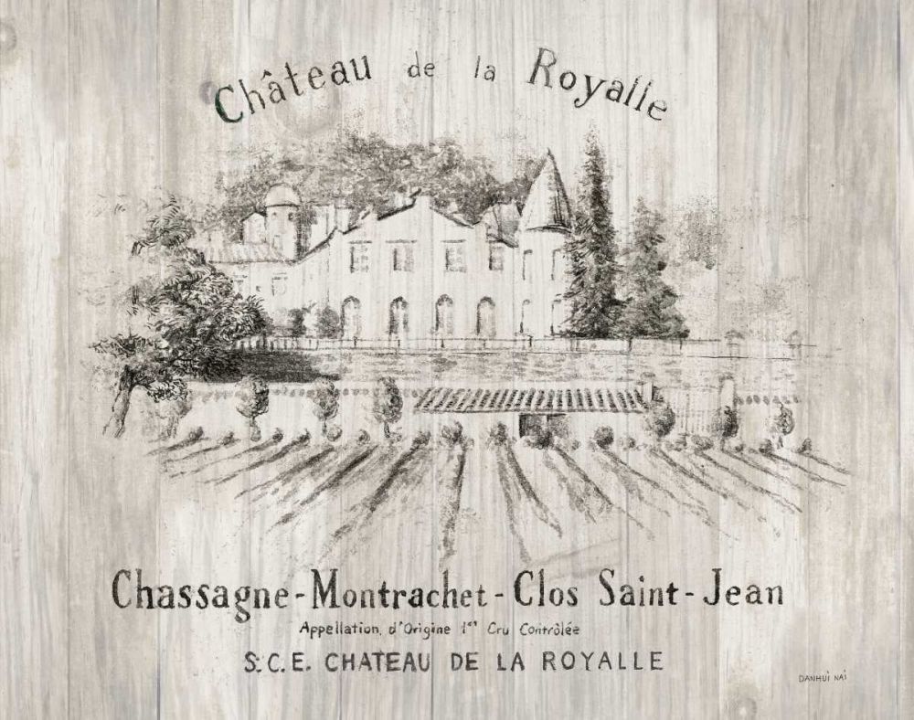 Chateau Royalle on Wood art print by Danhui Nai for $57.95 CAD