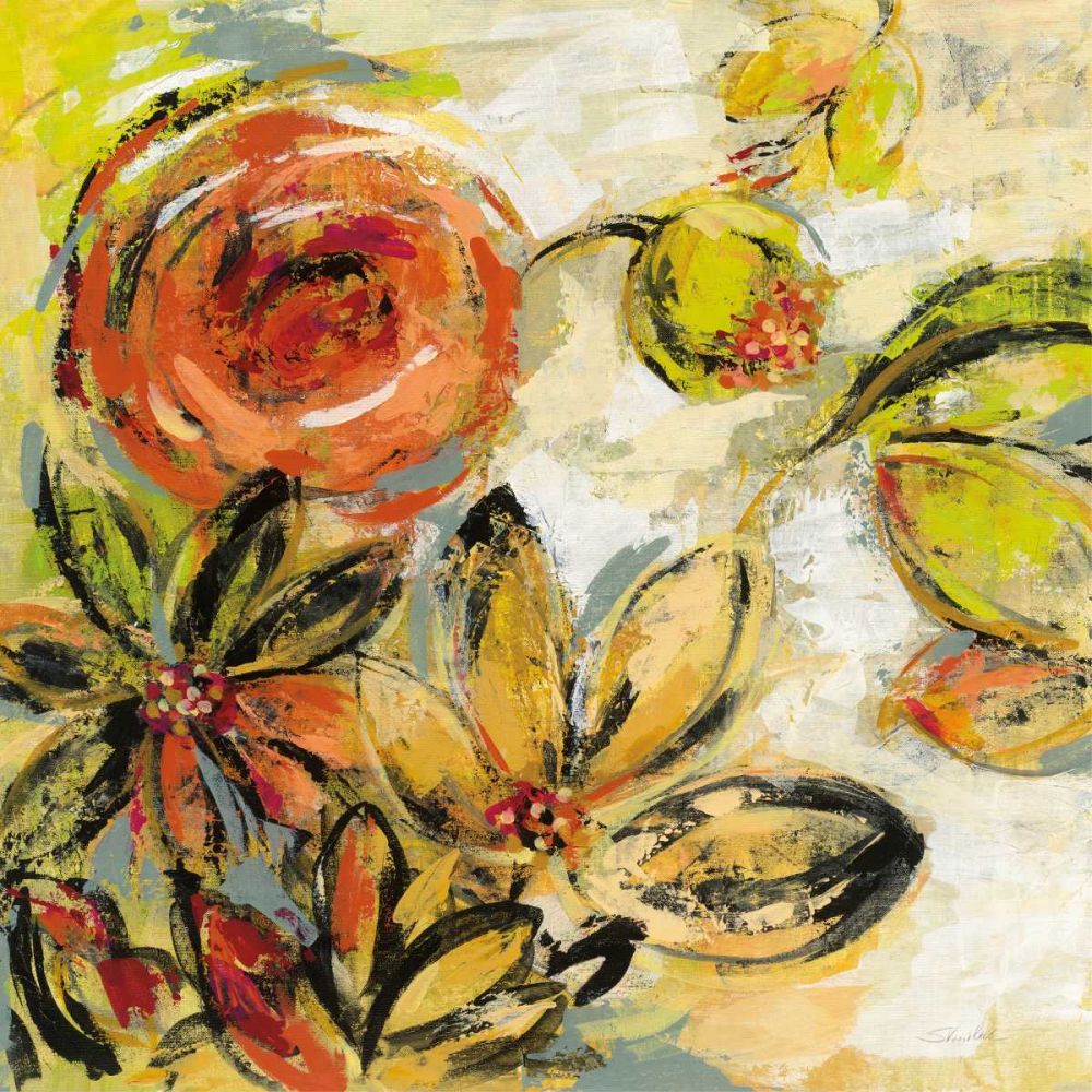 Floral Joy art print by Silvia Vassileva for $57.95 CAD