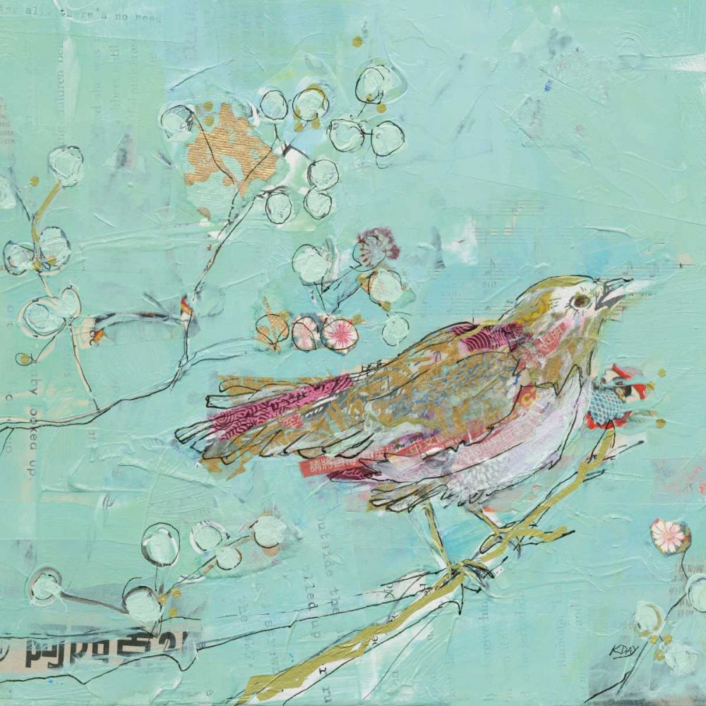 Birds of a Feather v2 art print by Kellie Day for $57.95 CAD