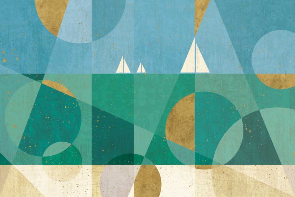 Seascape I art print by Veronique Charron for $57.95 CAD
