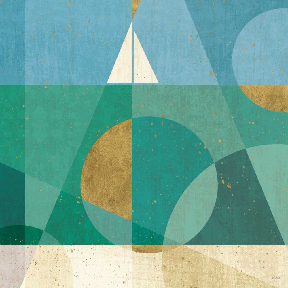 Seascape V art print by Veronique Charron for $57.95 CAD