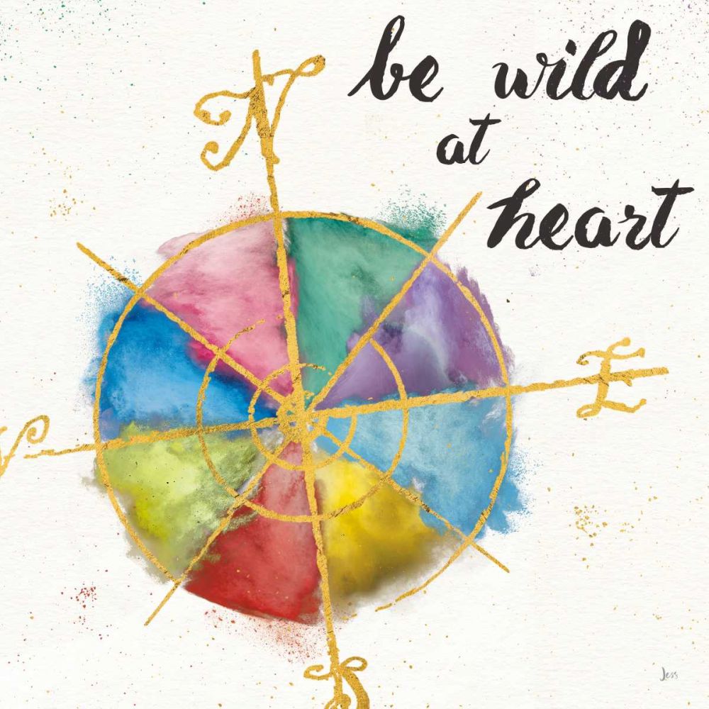 Colorful World III art print by Jess Aiken for $57.95 CAD
