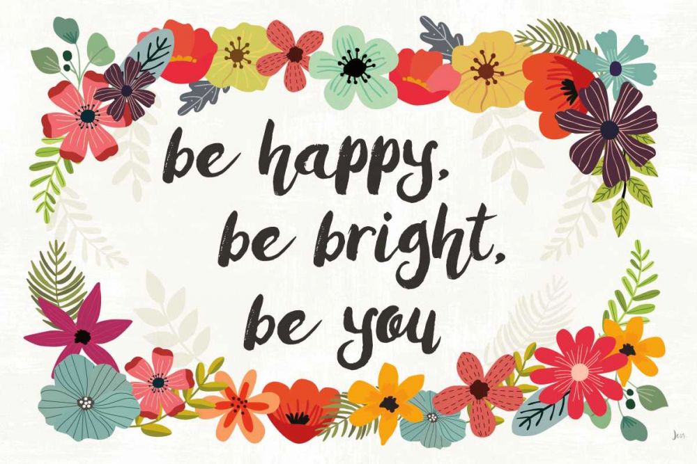 Words and Petals I art print by Jess Aiken for $57.95 CAD