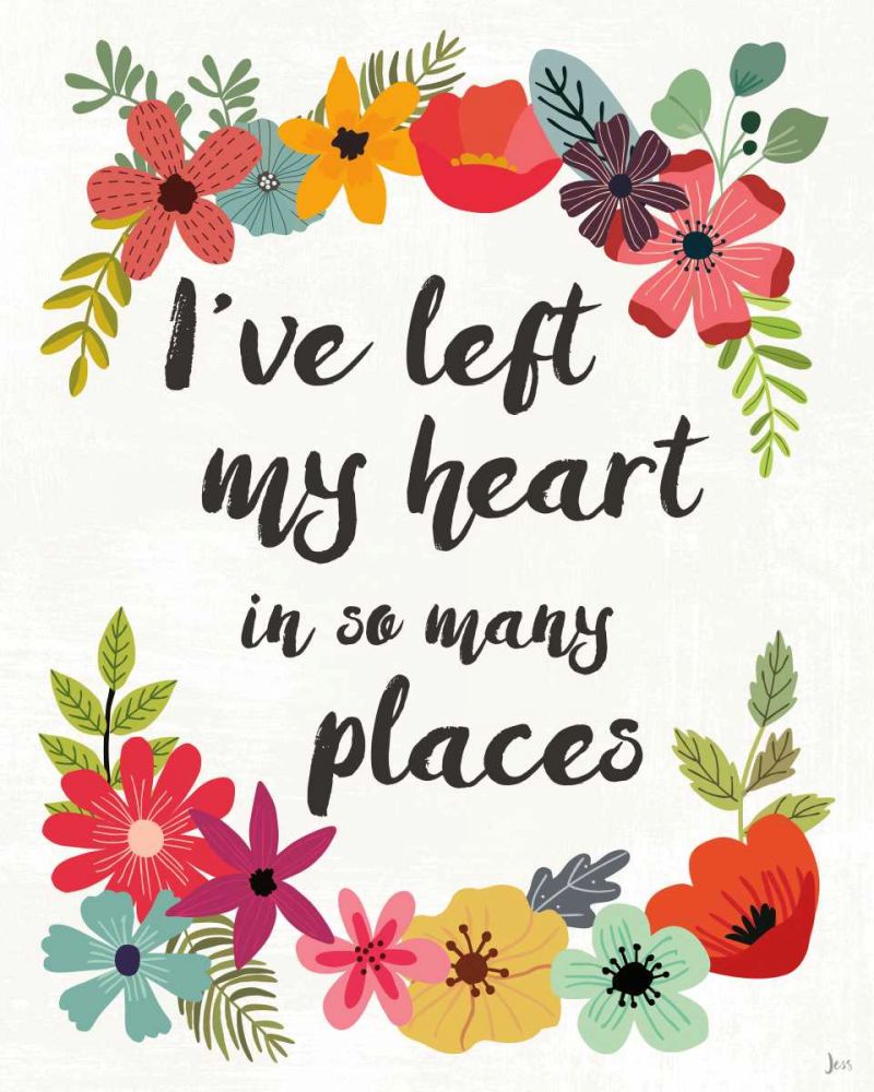 Words and Petals II art print by Jess Aiken for $57.95 CAD