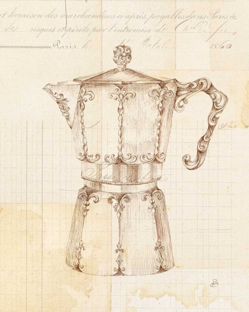Authentic Coffee III art print by Daphne Brissonnet for $57.95 CAD