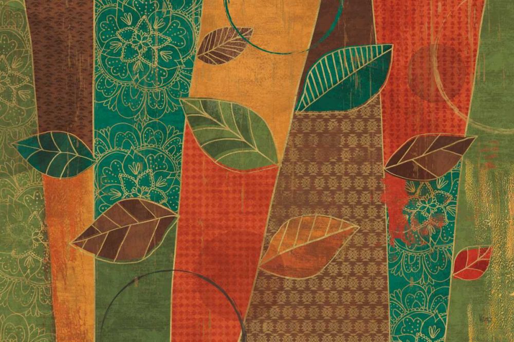 Bohemian Leaves I art print by Veronique Charron for $57.95 CAD