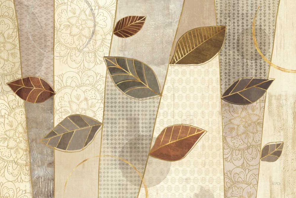 Bohemian Leaves I Neutral art print by Veronique Charron for $57.95 CAD