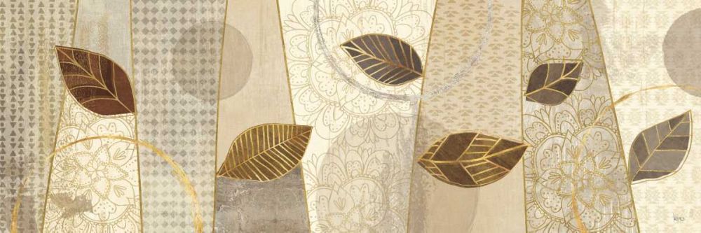 Bohemian Leaves V Neutral art print by Veronique Charron for $57.95 CAD