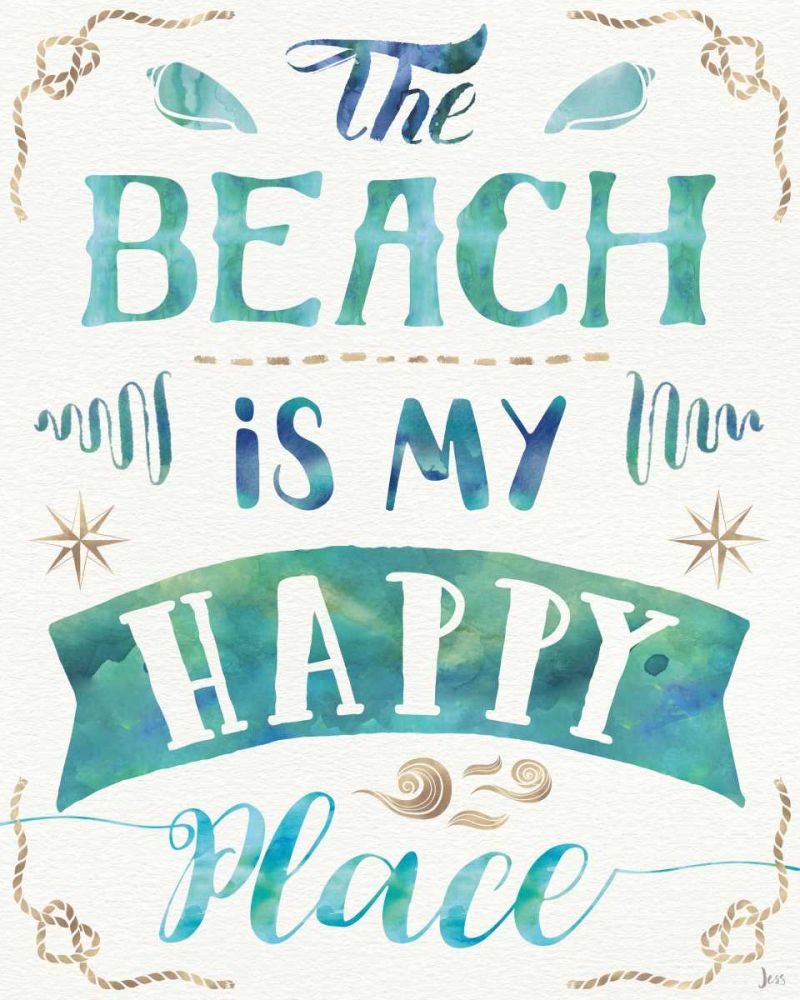 Love and the Beach II art print by Jess Aiken for $57.95 CAD