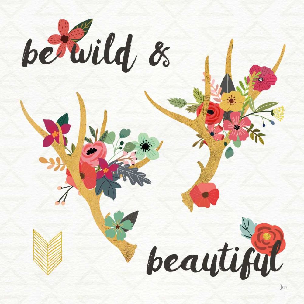 Boho Beauty I art print by Jess Aiken for $57.95 CAD
