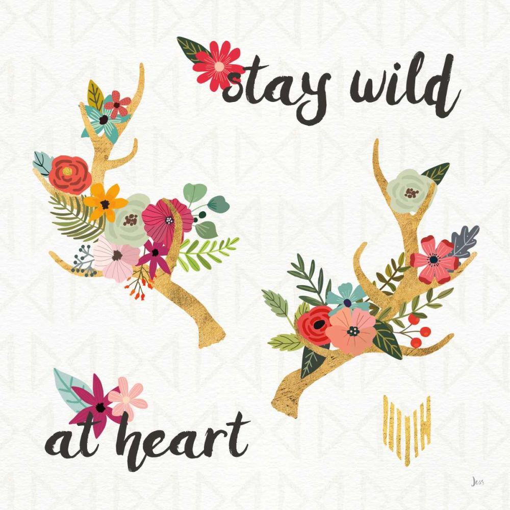Boho Beauty II art print by Jess Aiken for $57.95 CAD