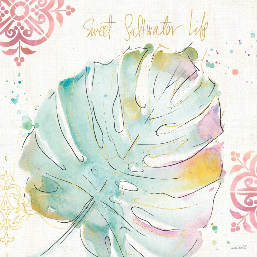 Palm Passion IV art print by Anne Tavoletti for $57.95 CAD