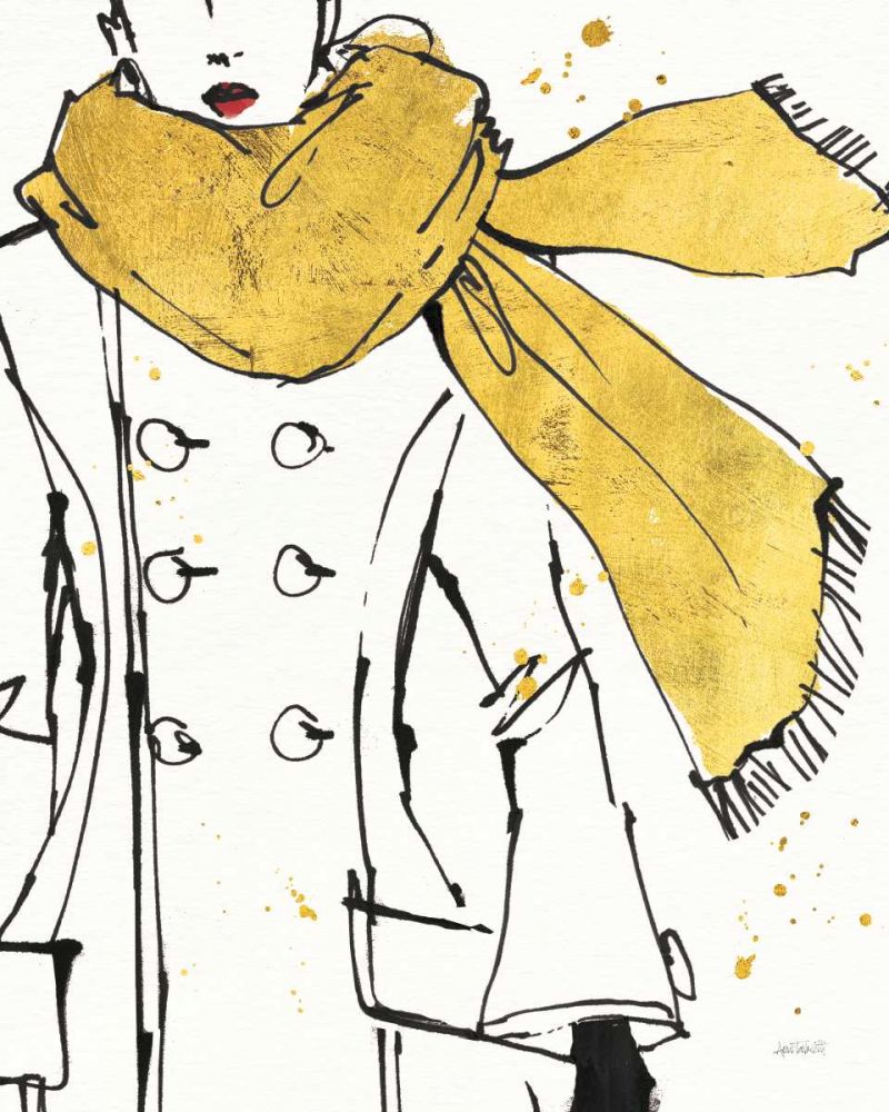 Fashion Strokes III art print by Anne Tavoletti for $57.95 CAD