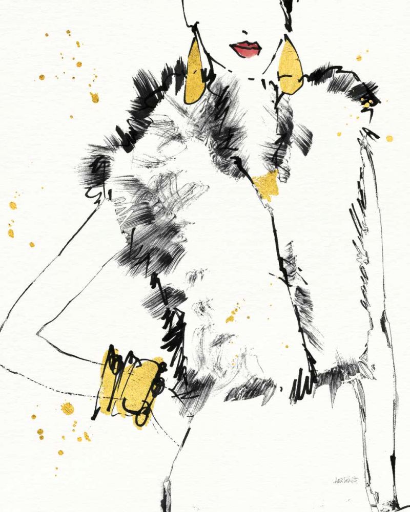 Fashion Strokes IV art print by Anne Tavoletti for $57.95 CAD