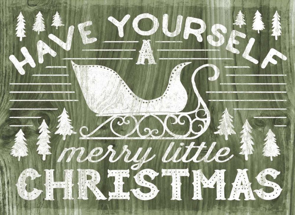 Rustic Holiday II art print by Laura Marshall for $57.95 CAD