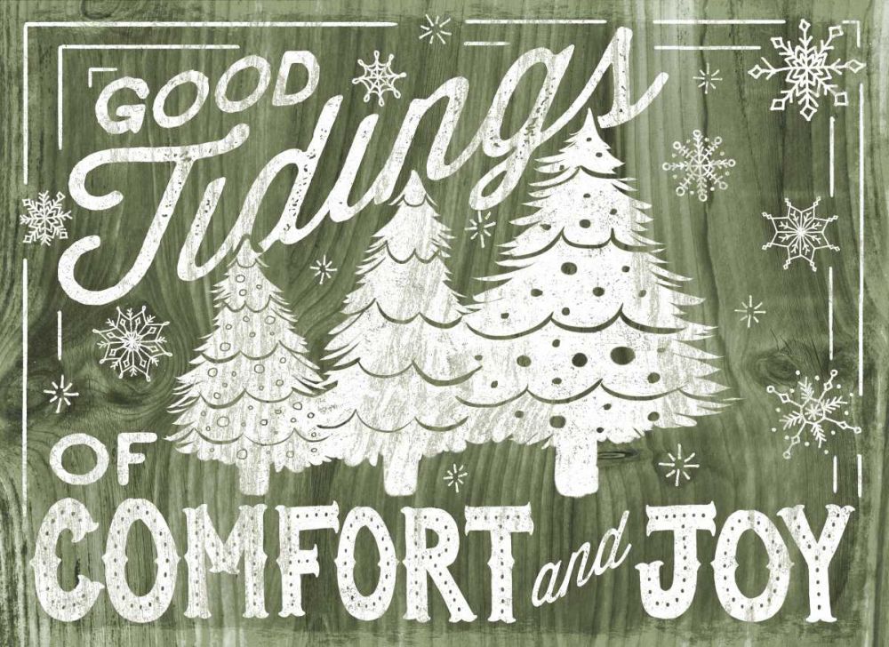 Rustic Holiday III art print by Laura Marshall for $57.95 CAD