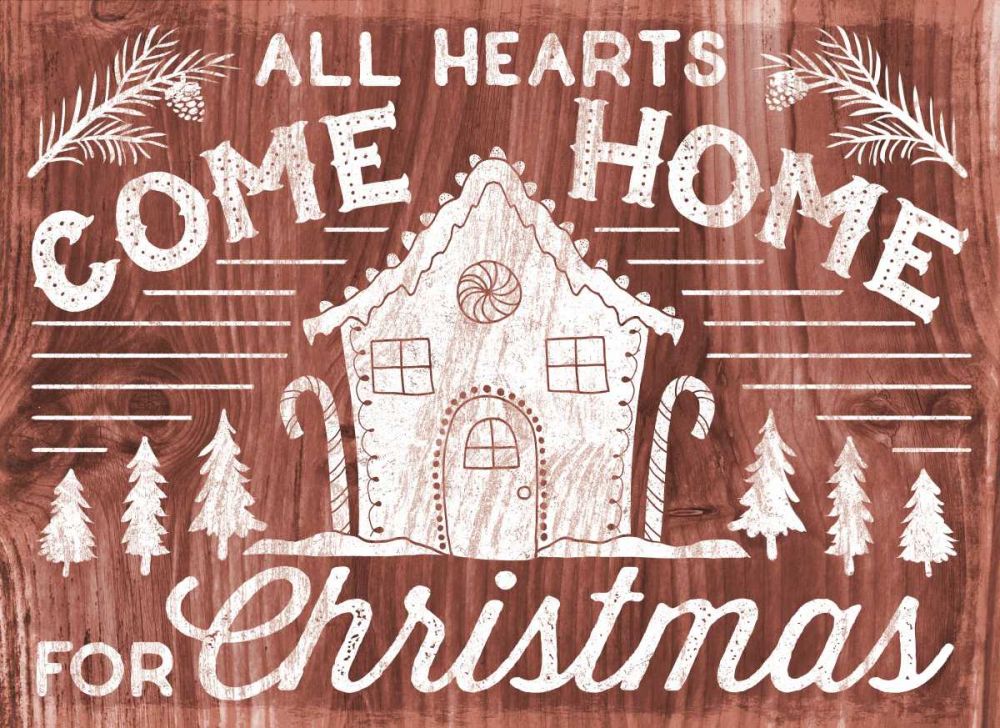 Rustic Holiday IV art print by Laura Marshall for $57.95 CAD