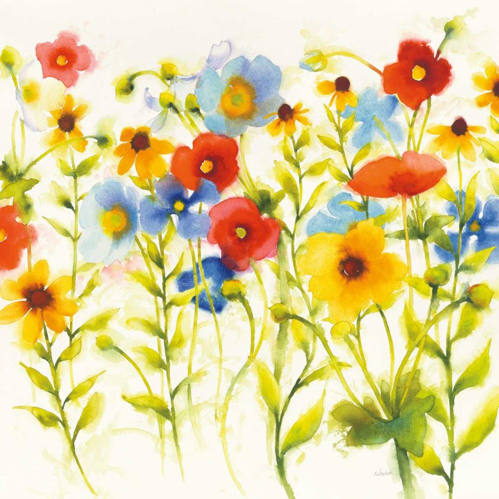 Americana Meadow I art print by Shirley Novak for $57.95 CAD