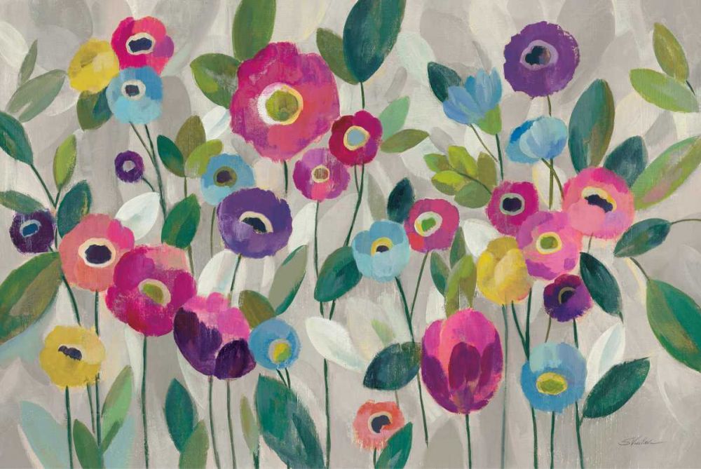 Fairy Tale Flowers V Pink art print by Silvia Vassileva for $57.95 CAD