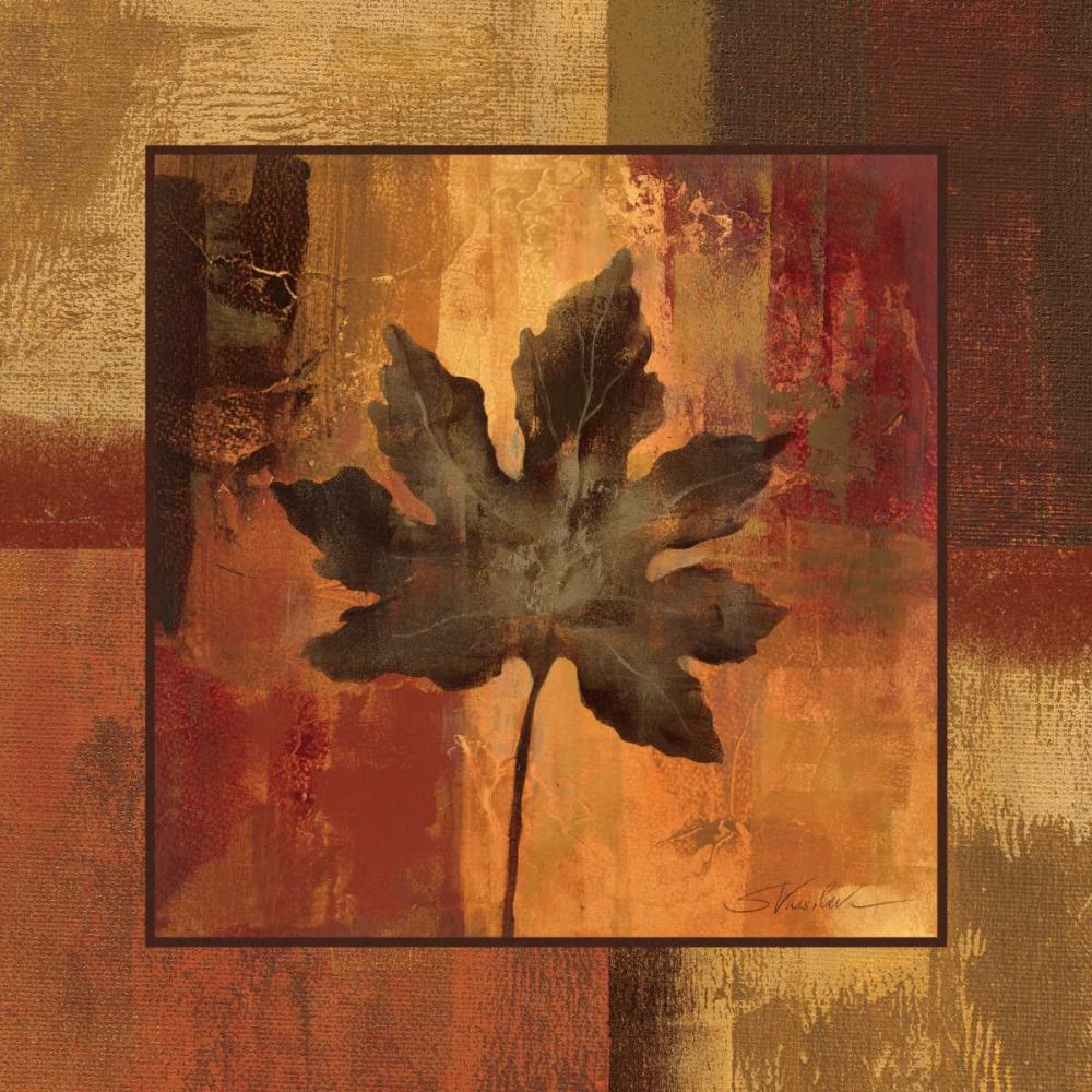 October Leaf I art print by Silvia Vassileva for $57.95 CAD