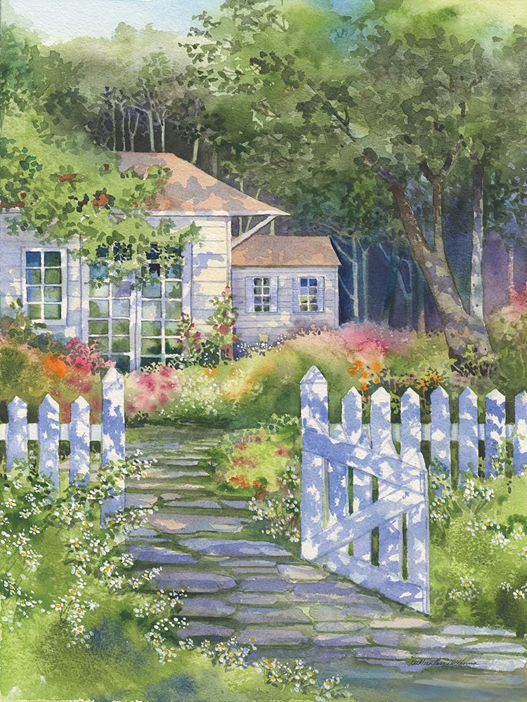 Welcome art print by Kathleen Parr McKenna for $57.95 CAD