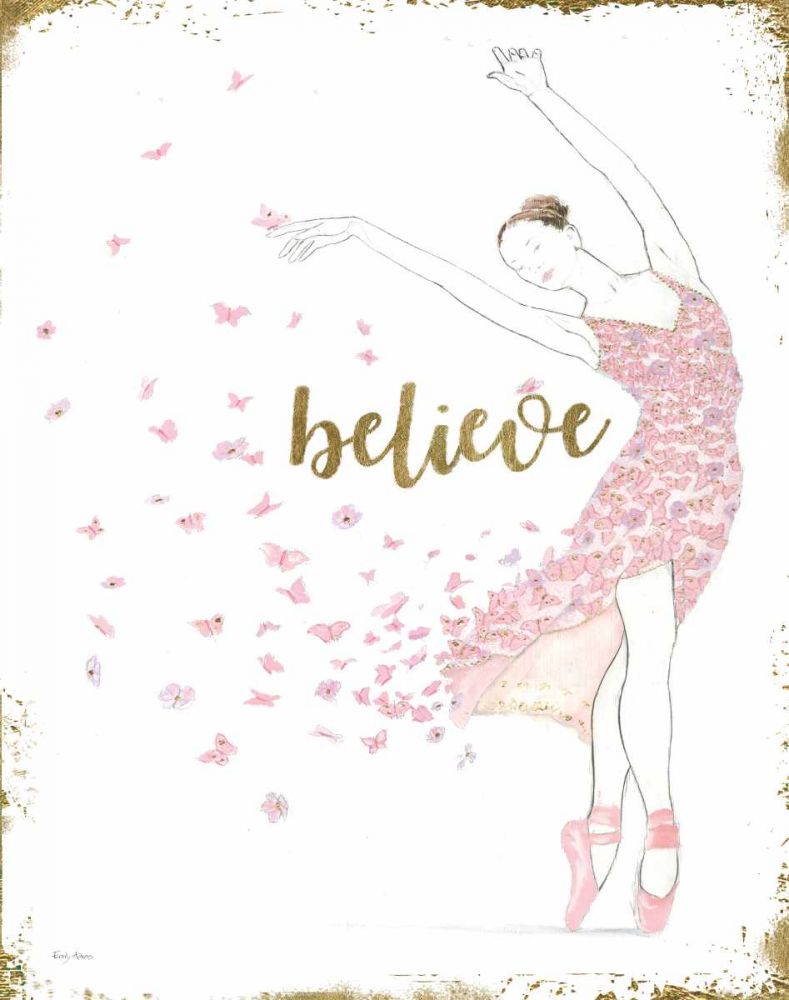 Dream Dancer I art print by Emily Adams for $57.95 CAD