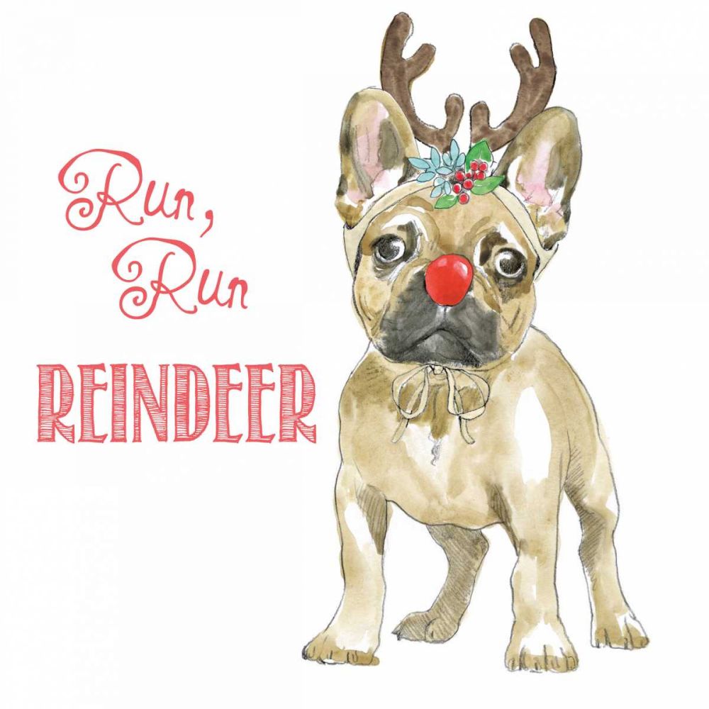 Glamour Pups Christmas V art print by Beth Grove for $57.95 CAD