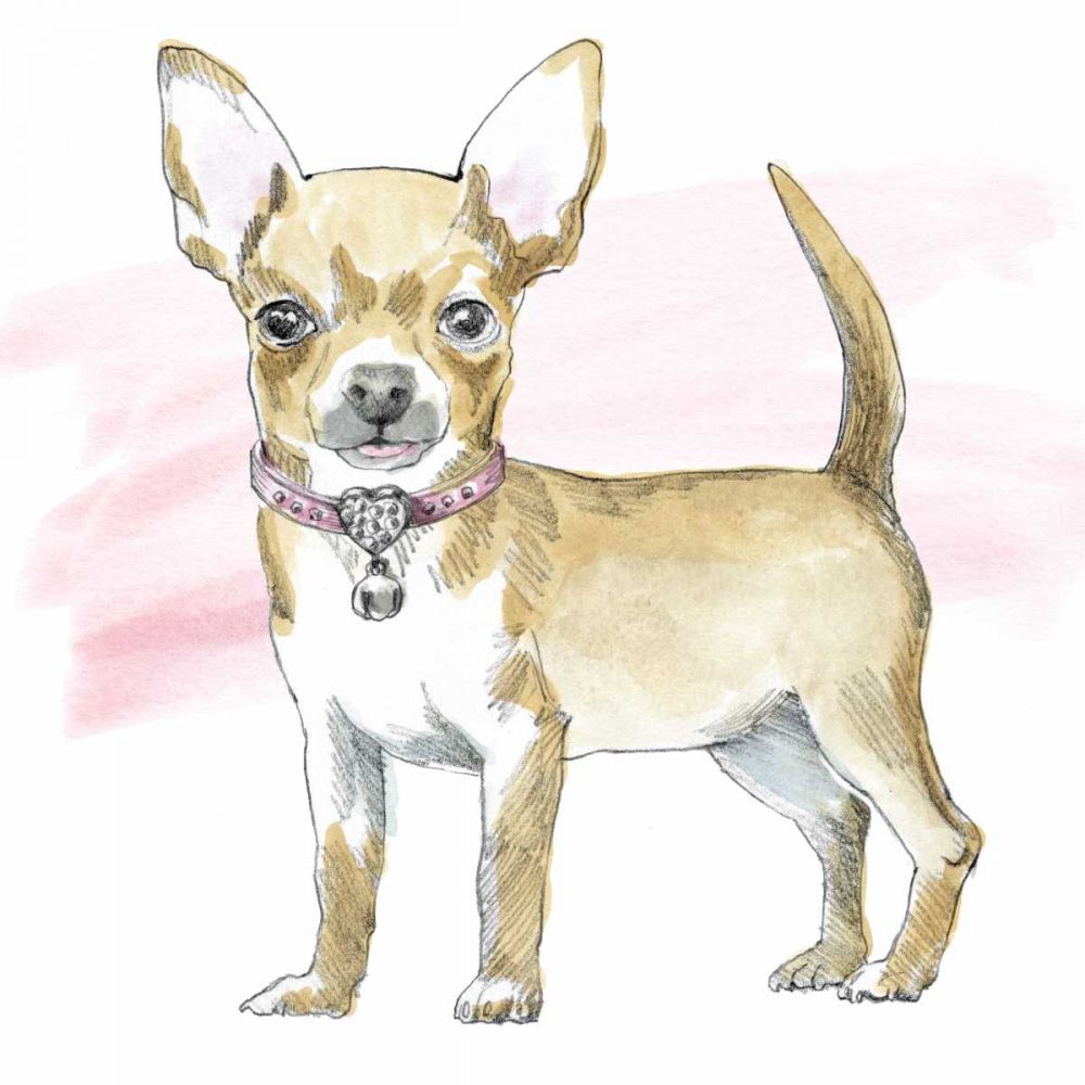 Glamour Pups VII art print by Beth Grove for $57.95 CAD