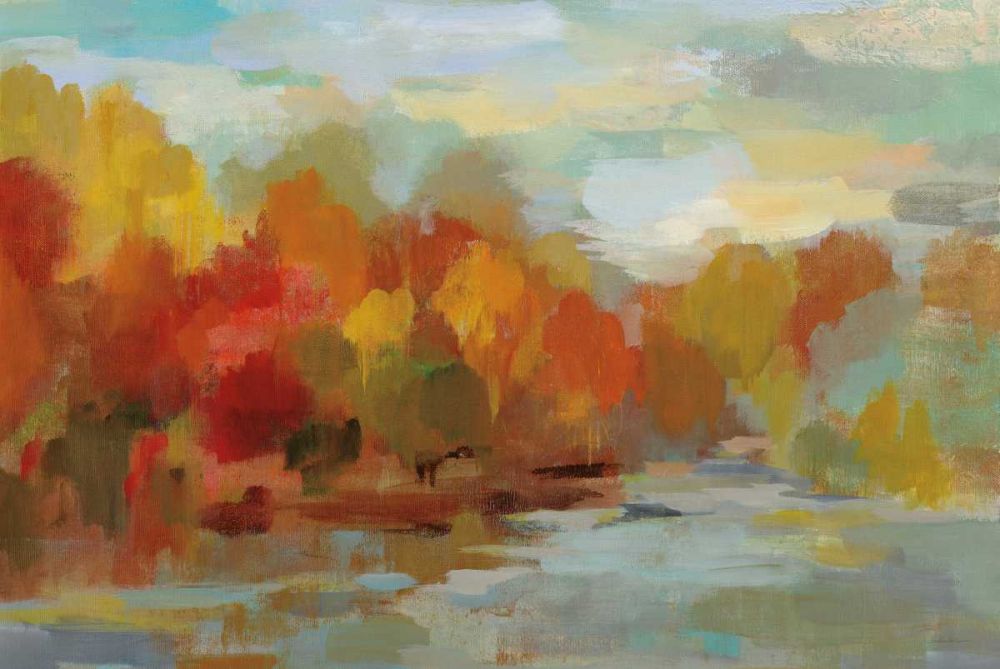 October Dreamscape Crop art print by Silvia Vassileva for $57.95 CAD