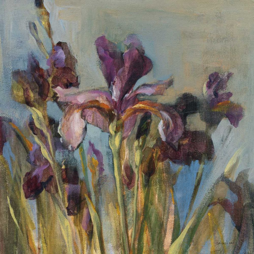 Spring Iris I art print by Danhui Nai for $57.95 CAD