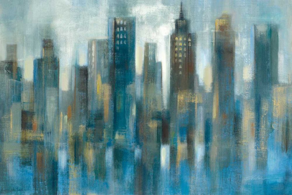 Rhythmic Reflection Light art print by Silvia Vassileva for $57.95 CAD