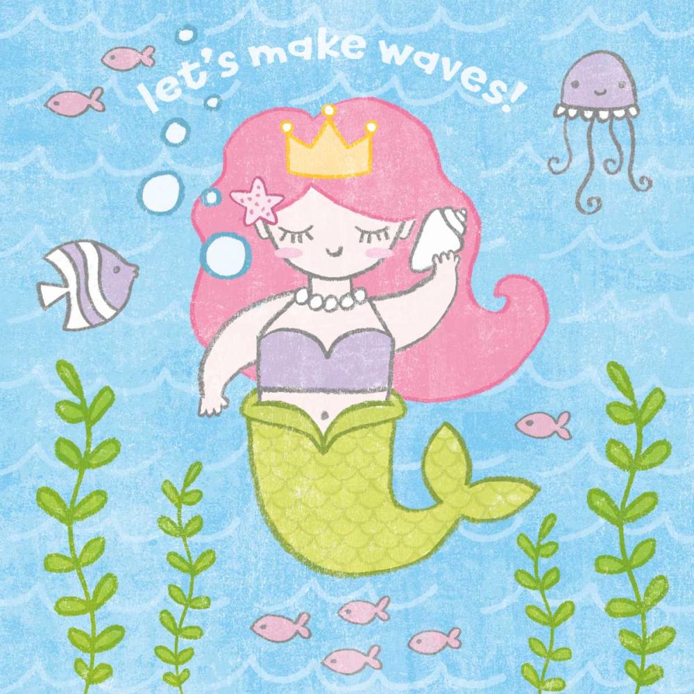 Magical Mermaid I art print by Moira Hershey for $57.95 CAD