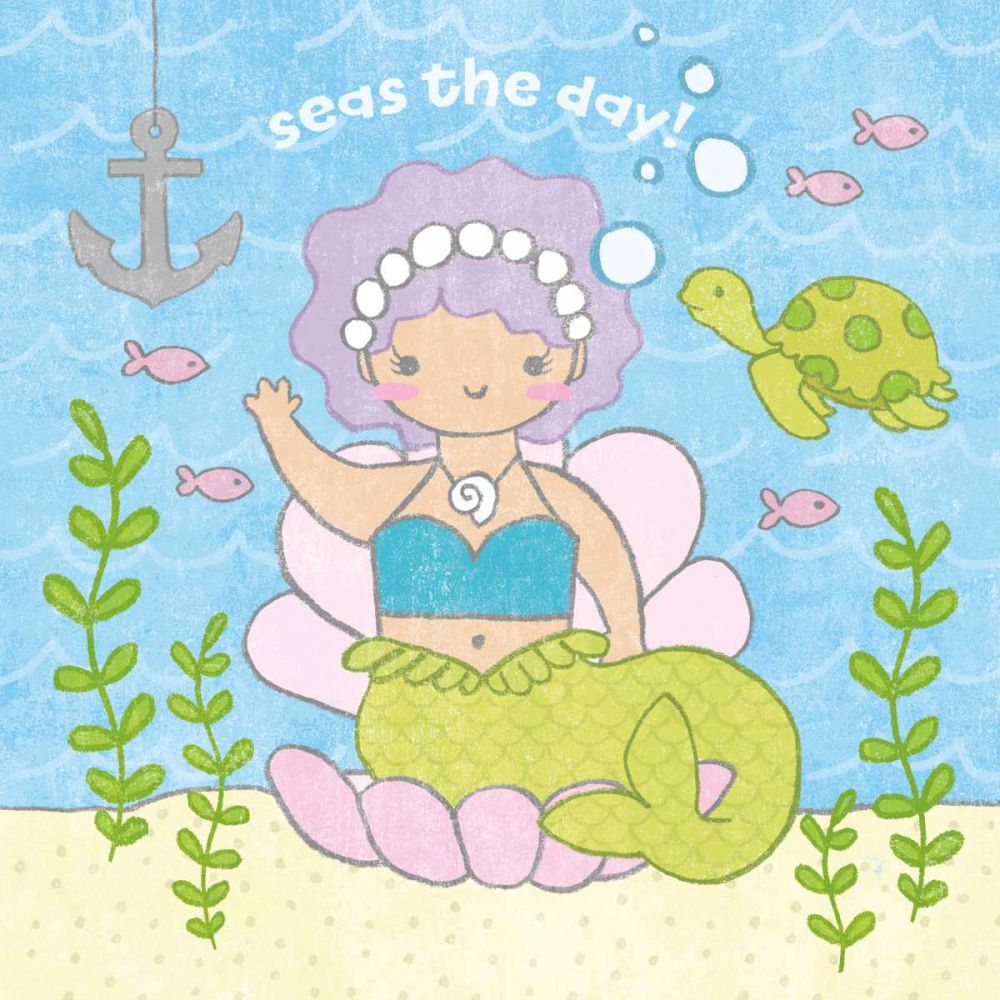 Magical Mermaid III art print by Moira Hershey for $57.95 CAD