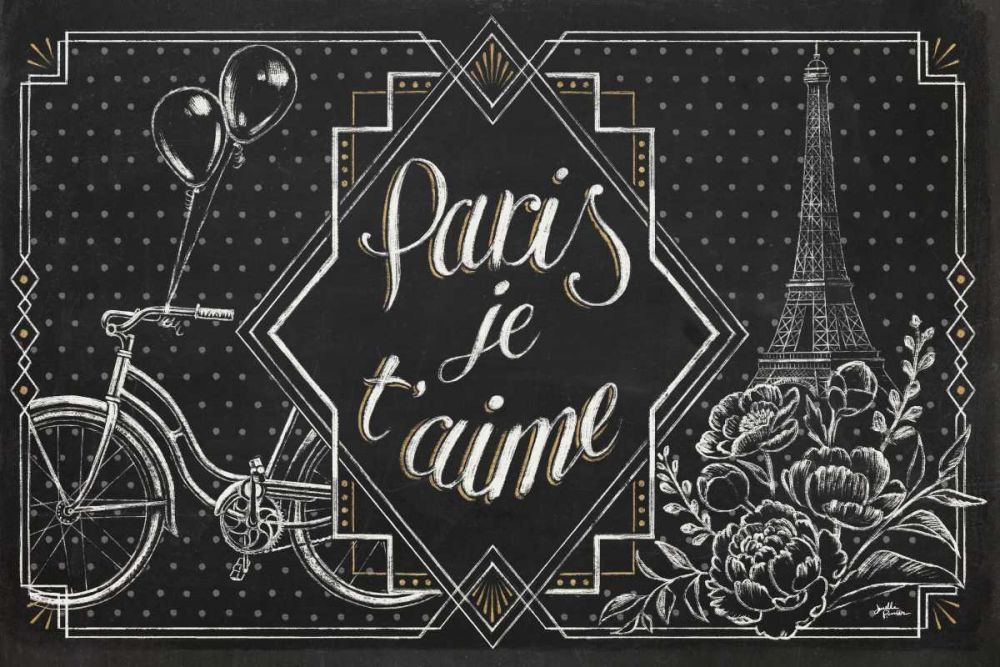 Vive Paris III art print by Janelle Penner for $57.95 CAD