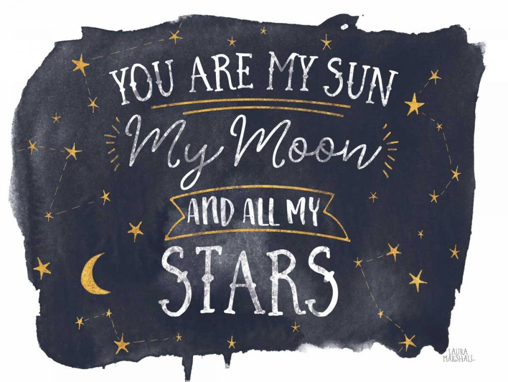 Celestial Love IV art print by Laura Marshall for $57.95 CAD