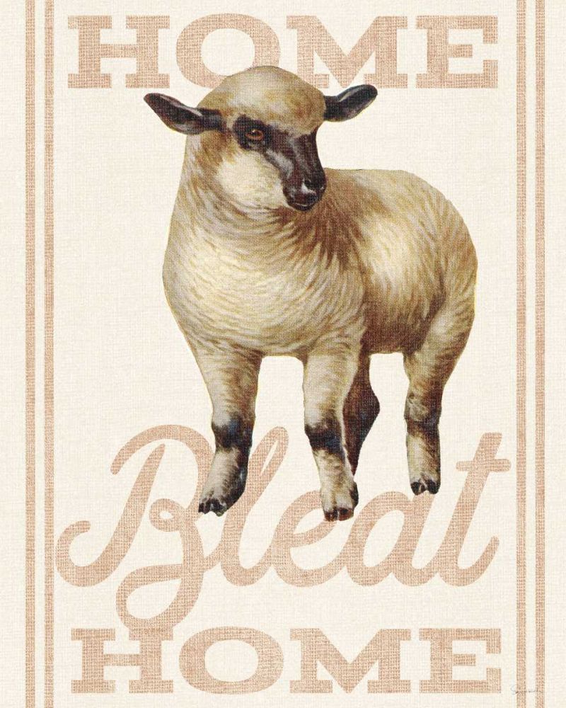Home Bleat Home art print by Sue Schlabach for $57.95 CAD