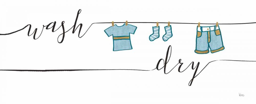 Wash and Dry II art print by Veronique Charron for $57.95 CAD