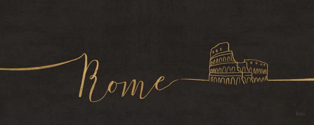 Underlined Cities IV Black art print by Veronique Charron for $57.95 CAD