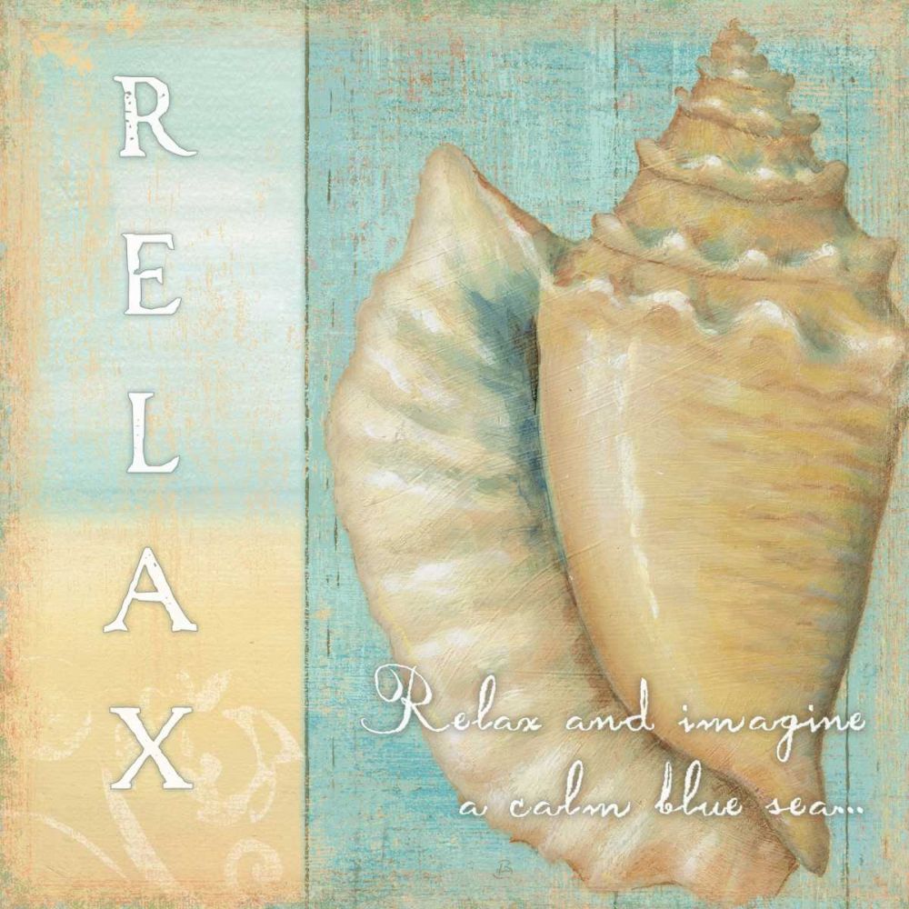 Soft Beach Quote II art print by Daphne Brissonnet for $57.95 CAD