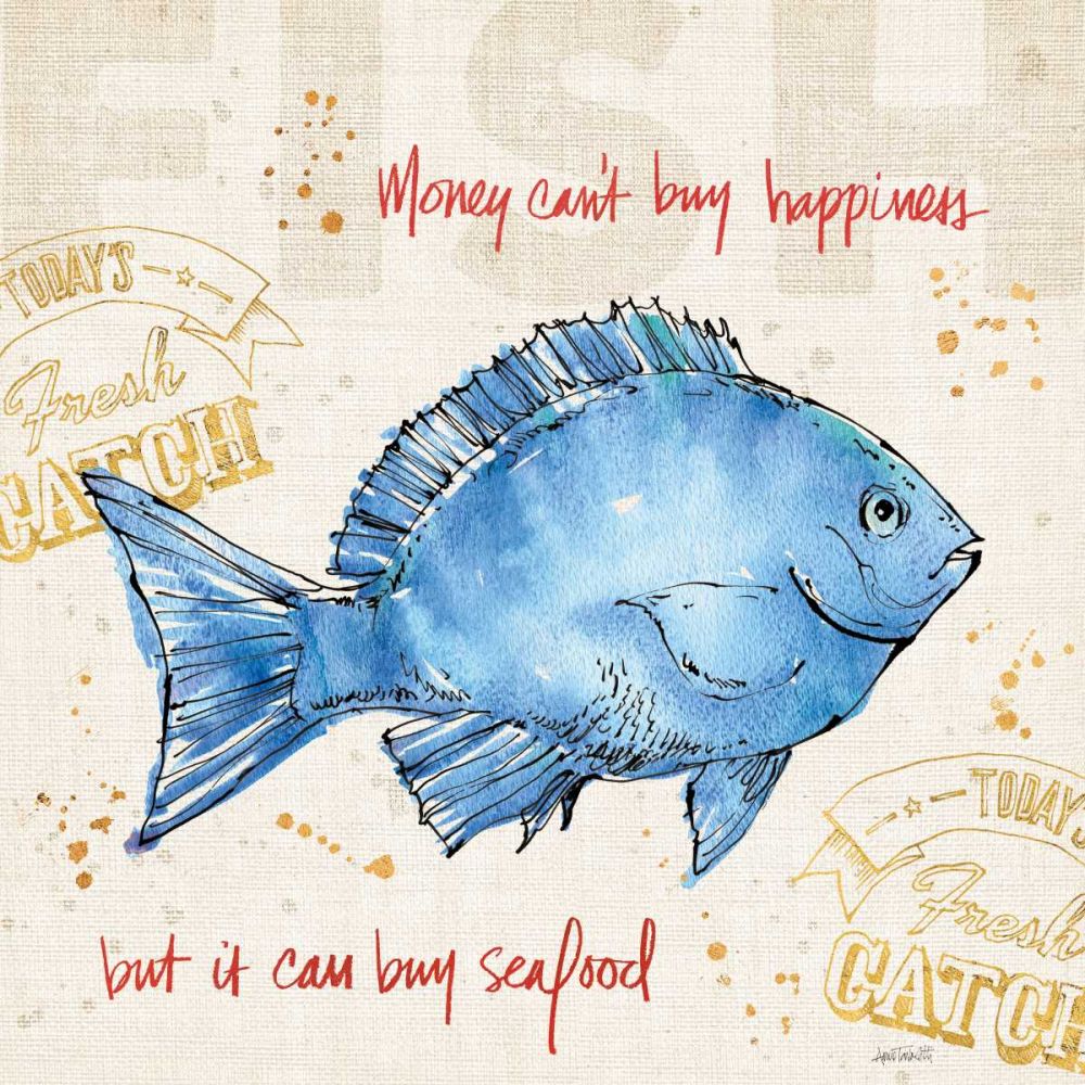 Coastal Catch III art print by Anne Tavoletti for $57.95 CAD