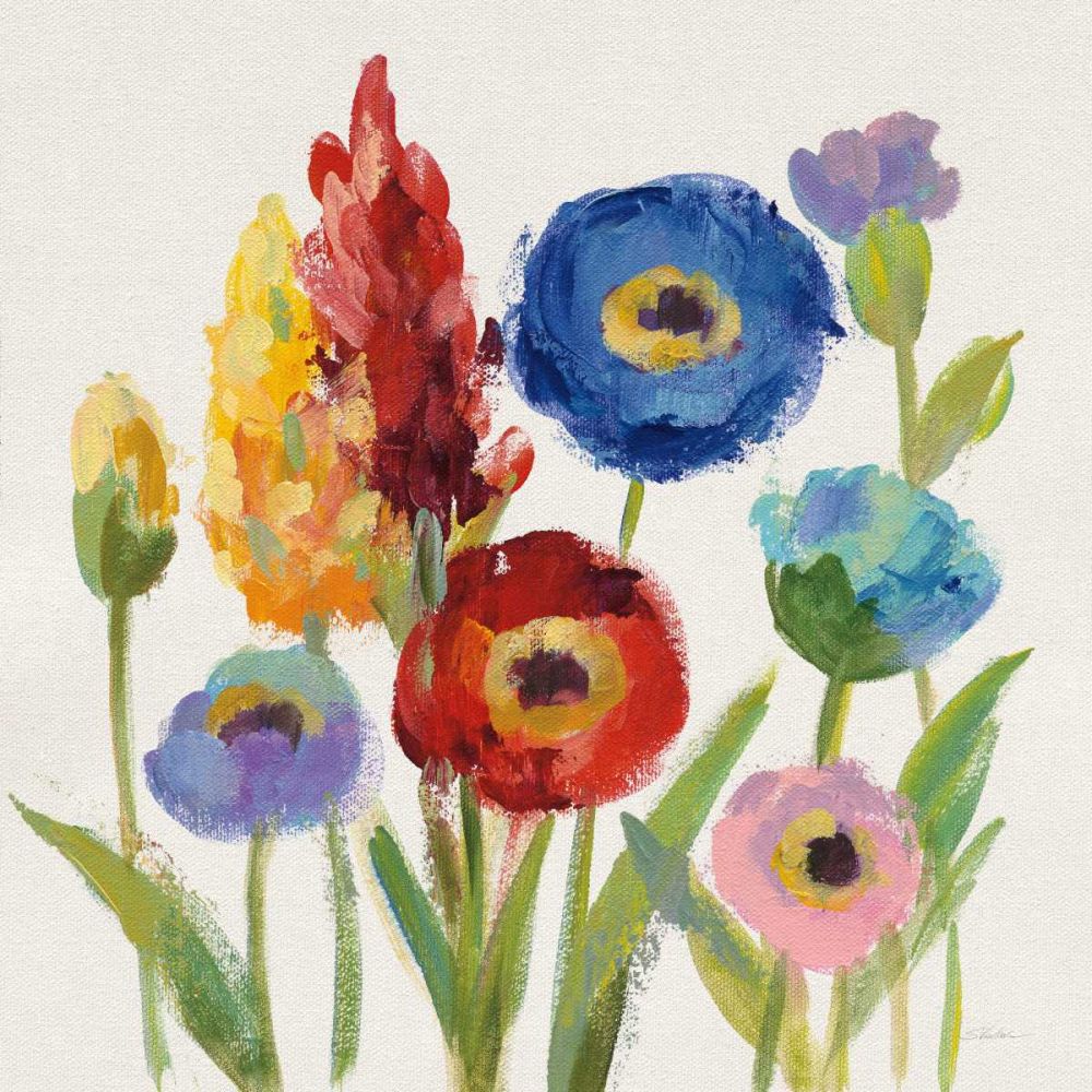 Wild Garden I art print by Silvia Vassileva for $57.95 CAD