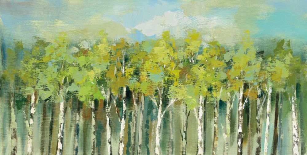 April Tree Trops art print by Silvia Vassileva for $57.95 CAD