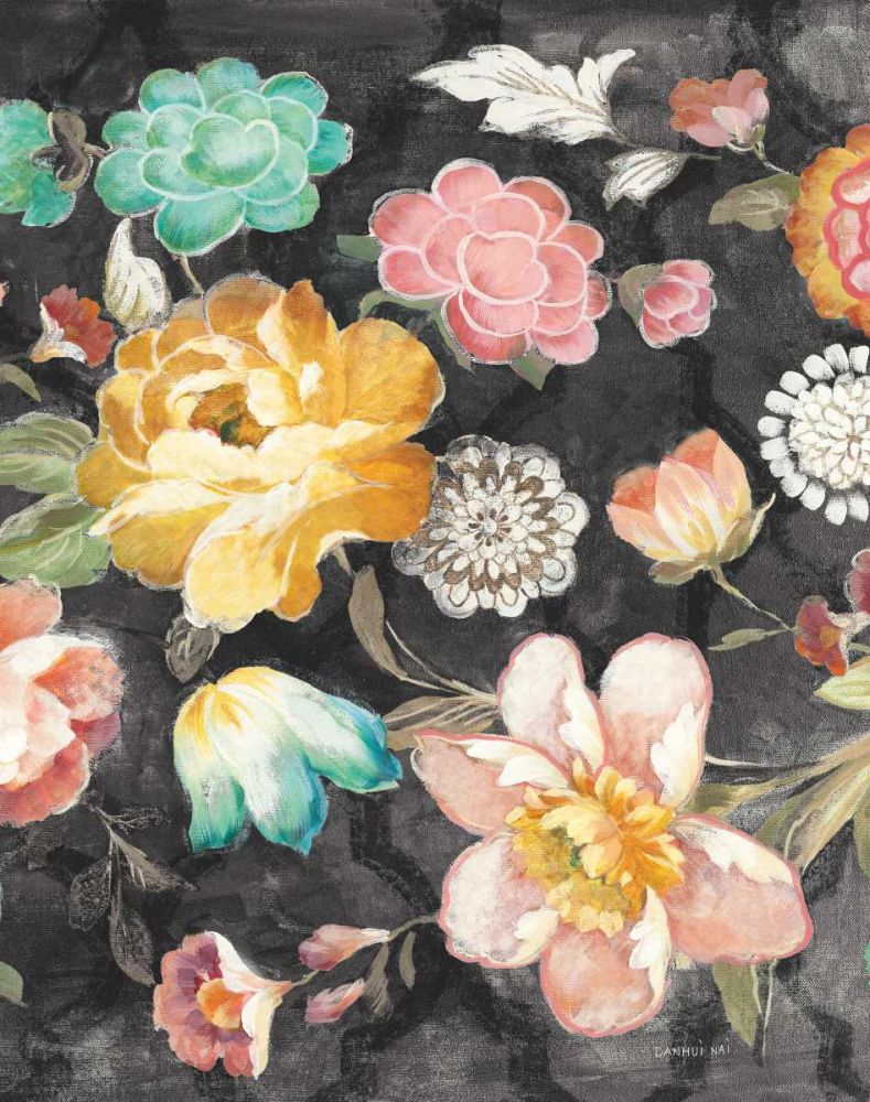 Garden of Delight Black III art print by Danhui Nai for $57.95 CAD