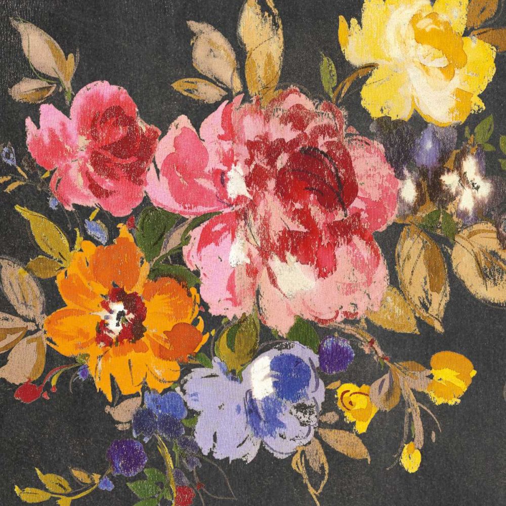 Summer Garden II Black art print by Wild Apple Portfolio for $57.95 CAD