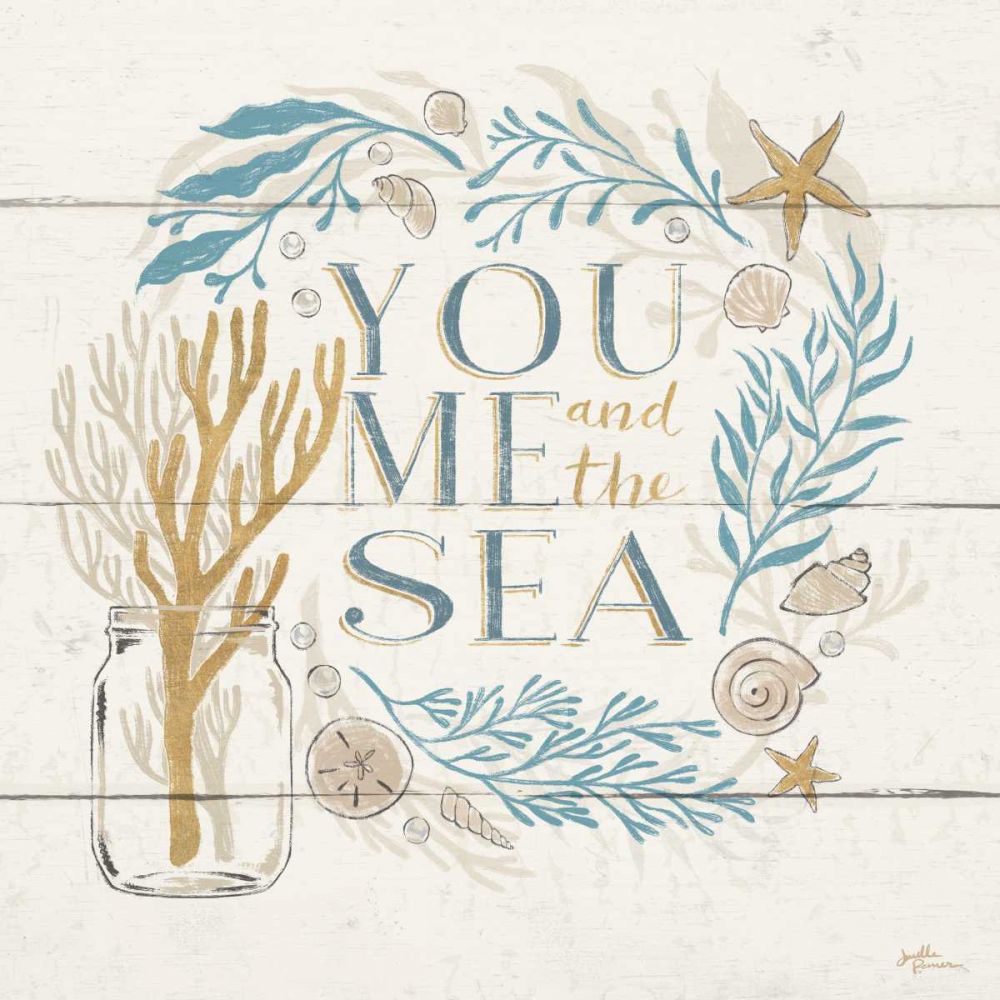 Golden Sea III art print by Janelle Penner for $57.95 CAD