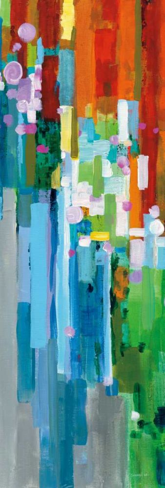 Rainbow of Stripes III art print by Danhui Nai for $57.95 CAD