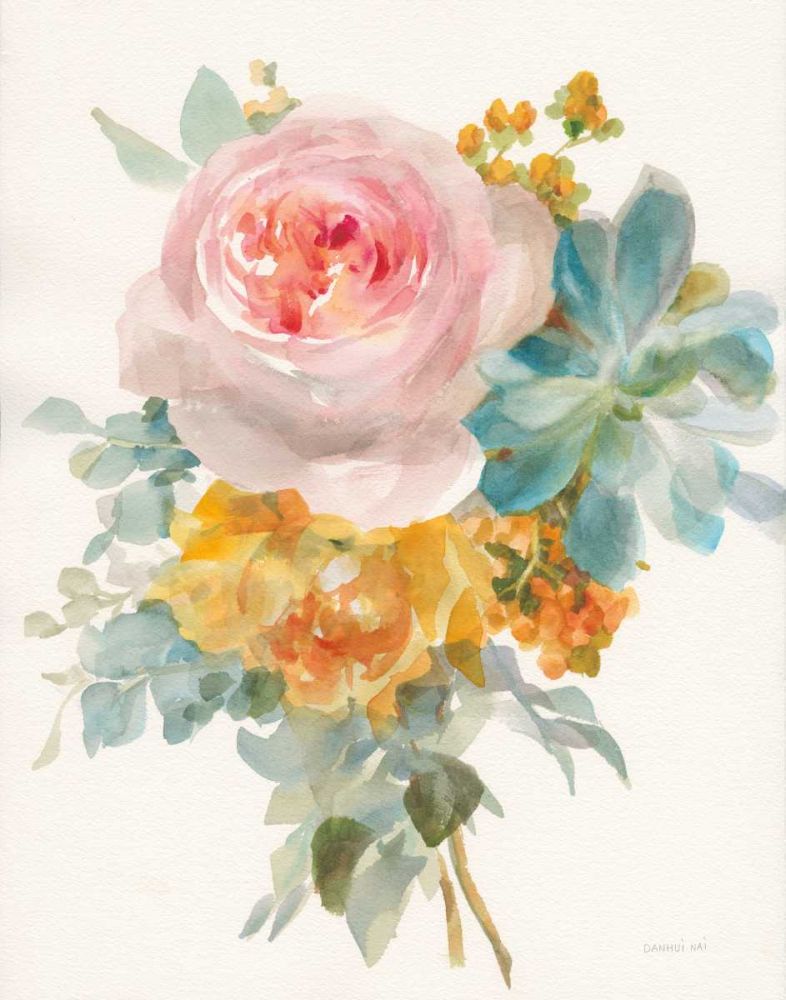 Garden Bouquet II Crop art print by Danhui Nai for $57.95 CAD
