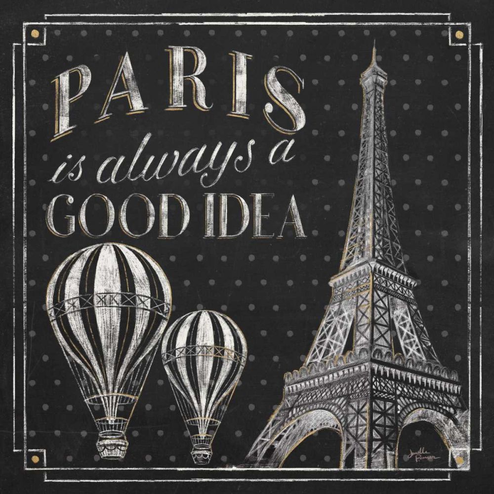 Vive Paris V art print by Janelle Penner for $57.95 CAD